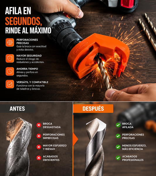 ⚙️ Afilador de Brocas para Taladro