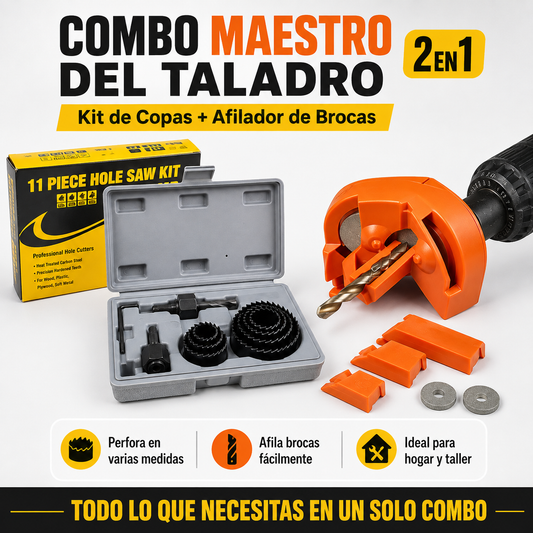 🔥 Combo Maestro del Taladro 2 en 1