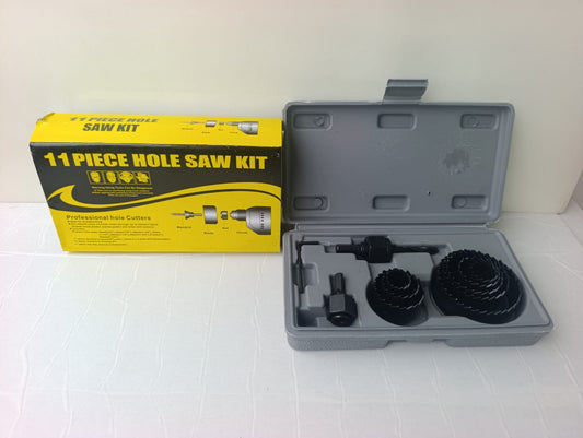 🔥 Kit Sierra Copa 11 Piezas para Taladro