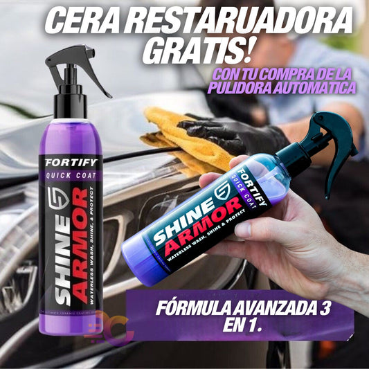Pack Renovador Automotriz 2 en 1 – Plastic & Leather Restorer + Shine Armor